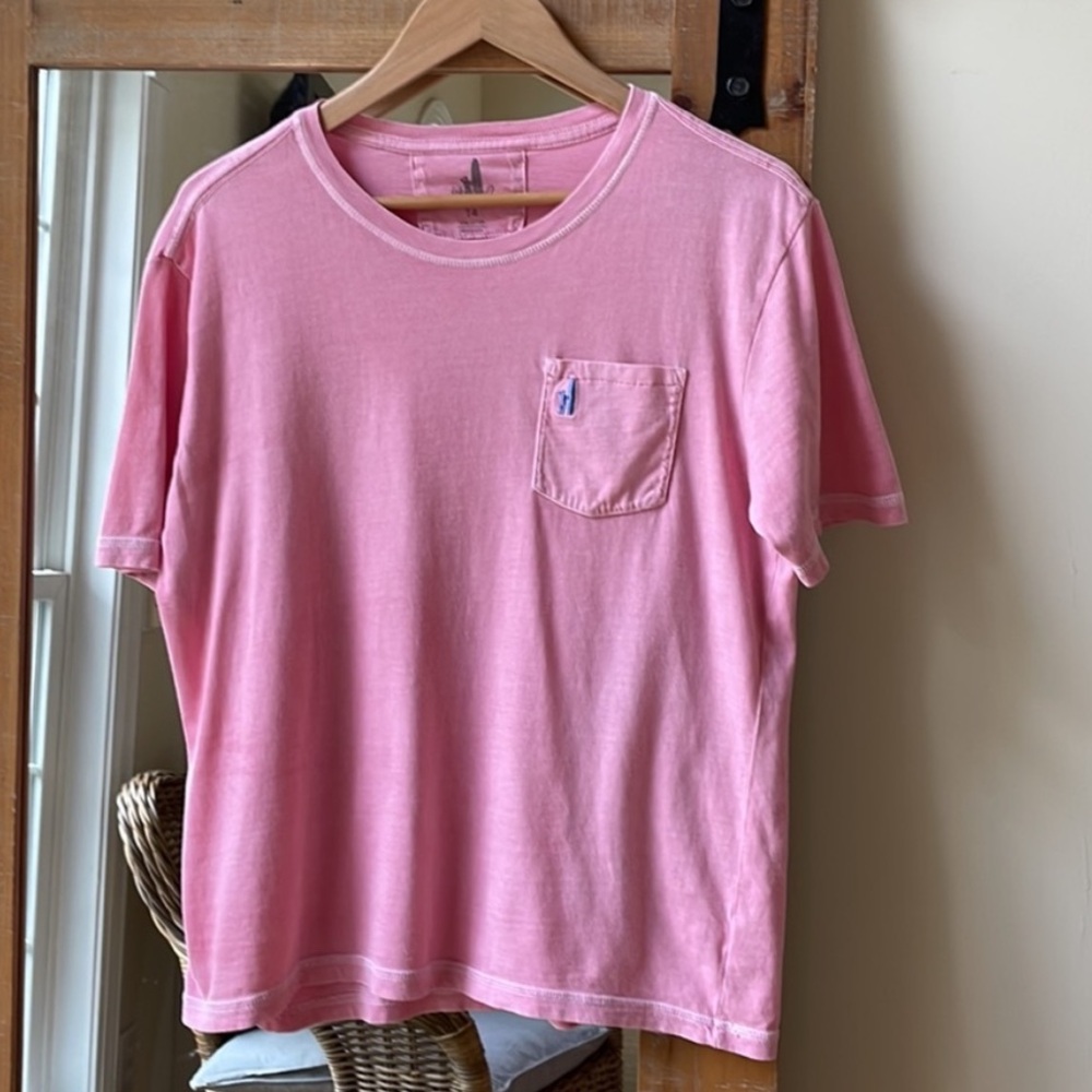 johnnie-O Dale Jr. Pocket Tee Size 14